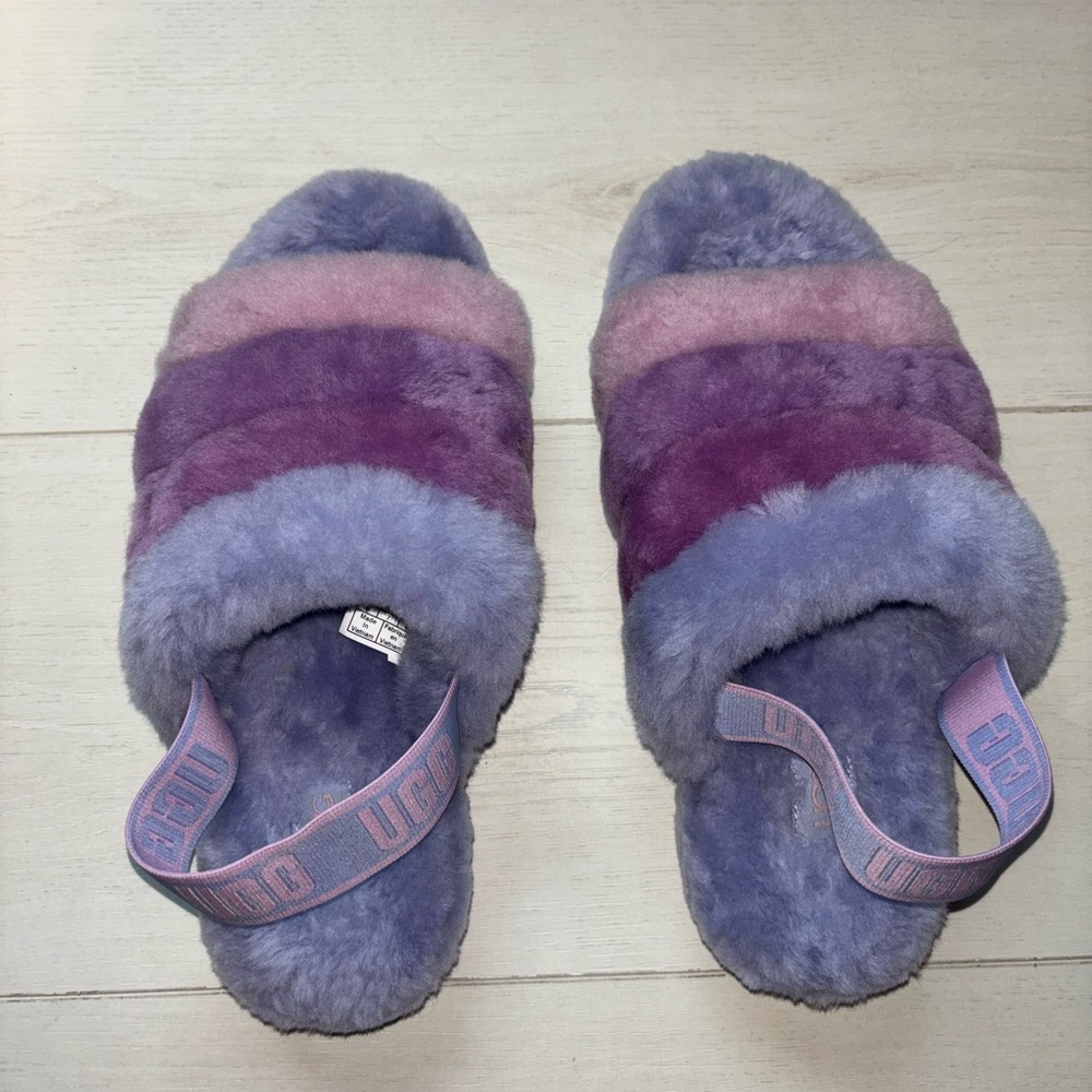 UGG Women's Cozy Purple and Pink Slippers